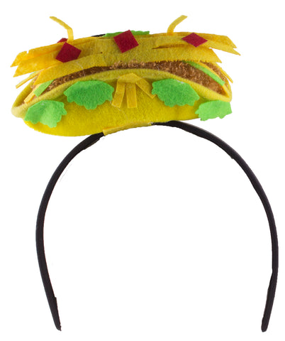 Funny Plush Headband- Taco