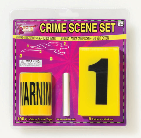 Prop Item- Forum Novelties Crime Scene Set