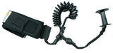 Deluxe Coiled Body Board Leash with Threaded Leash Plug