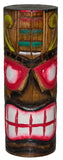 Hand Carved Hand Painted 6 Inch Tall Wooden Totem Pole