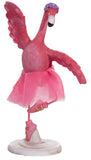 Super Cute Polyresin Flamingo Ballet Ballerina Figurine In Choice Of Pose