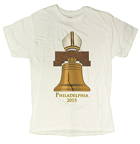 Men's Philadelphia 2015 Pope Liberty Bell Commemorative T-Shirt