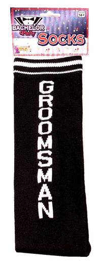 Bachelor Party Socks "Groomsman" One Size Fits Most