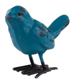 Super Cute Mini Cast Iron Bird Figurine In Choice Of Color (Parent)