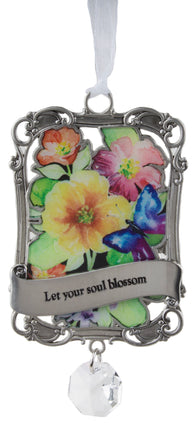 Seeds of Faith Zinc Ornament - Let your soul blossom
