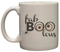 Fab Boo Lous Funny Halloween 11 Oz Ceramic Coffee Mug