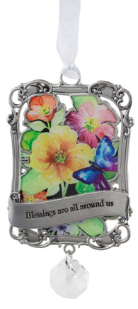 Seeds of Faith Zinc Ornament - Blessings are all around us