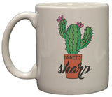 Lookin' Sharp Funny Cactus 11 Oz Ceramic Coffee Mug