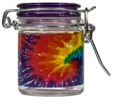 Marijuana Pot Buds Stash Jar w/ Clamping Lid In Choice Of Design