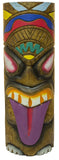 Hand Carved Hand Painted 10 Inch Large Tiki Totem Pole - Sun