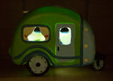 Camper Camping Lovers 4 Inch Light Up Camper Figurine