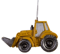 Unique Construction Vehicle Ornament - Front Loader