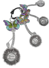 Ganz 4-Piece Measuring Spoons Set - Butterflies