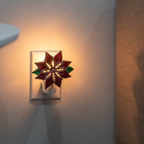 Christmas Decoration Poinsettia Night Light