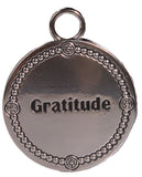 Inspirational Thank You Gift - Zinc Gratitude Charm w/ Story Card