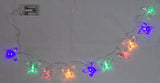 4 Foot Long Light Up Butterfly Garland w/ 10 Multicolored Lights