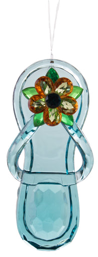 Crystal Expressions 4.5 Inch Acrylic Flip Flop Ornament/ Sun Catcher