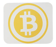 Bitcoin Logo Mouse Pad