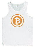 Men's Bitcoin Logo Tank Top