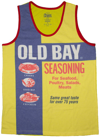 Men's Officially Licensed Old Bay Can Tank Top